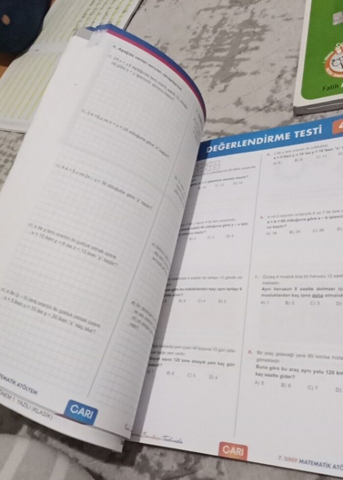 7. Sınıf ders kitapları  - Görsel 5