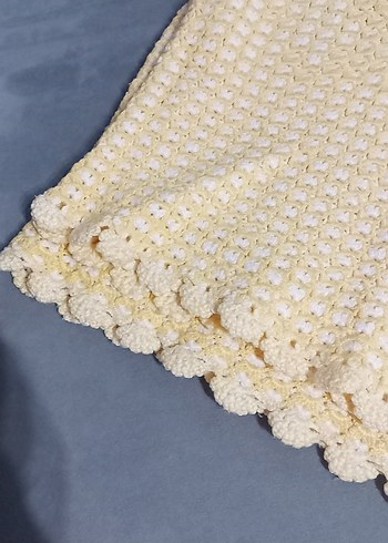 El örgüsü bebek battaniyesi - Görsel 7