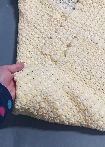 El örgüsü bebek battaniyesi - Görsel 2