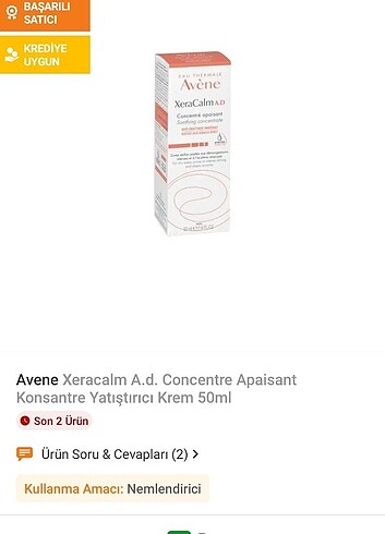 Avene Avene nemlendirici 