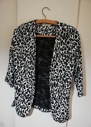 Leopar ceket 