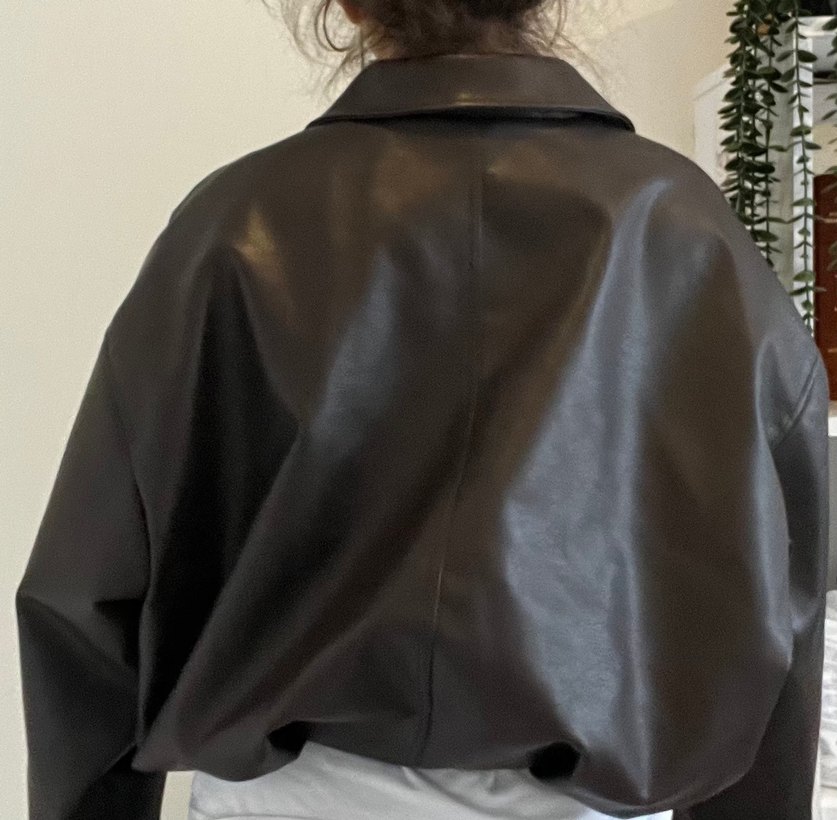 Pull bear kahverengi deri ceket — görsel 2/7