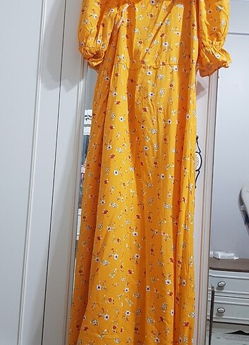 xl Beden Sırtı lastikli elbise