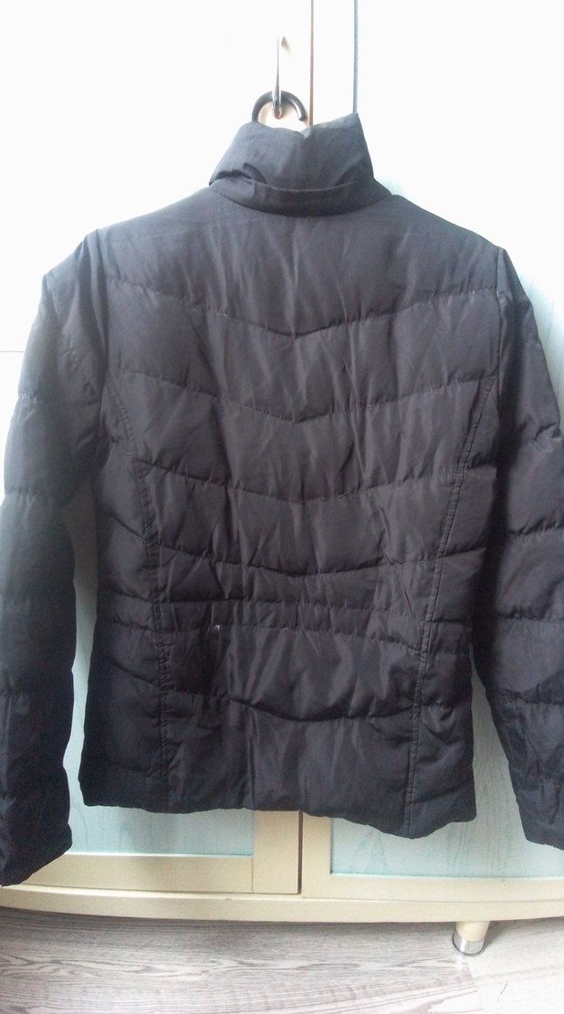 Kadın Siyah Midi Kışlık Mont - Görsel 4