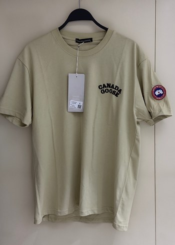 Diğer Canada Goose Bej Bisiklet Yaka Tisort