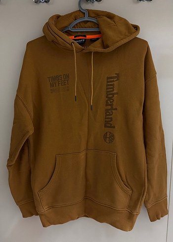 Timberland Kahverengi Kapusonlu Sweatshirt