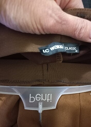 Likralı streç pantolon - Görsel 4