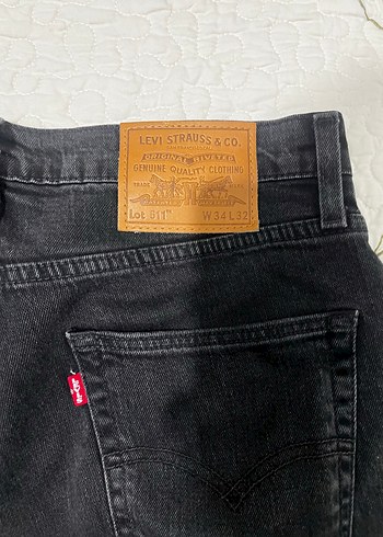 Levis 511 Siyah Denim Jean
