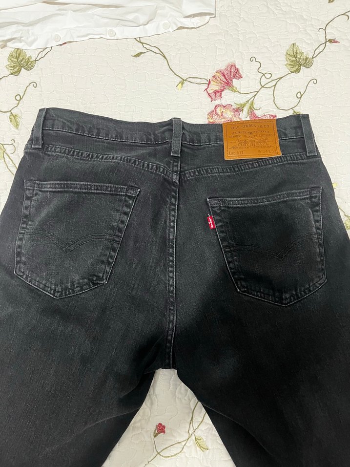Levis 511 Siyah Denim Jean — görsel 2/7