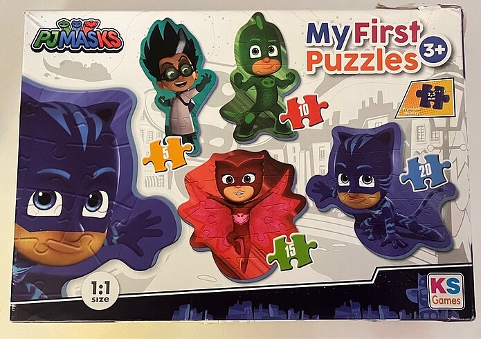 My First Puzzle Pj Maskeliler