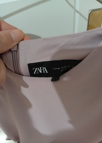 Zara Acik Lila Elbise
