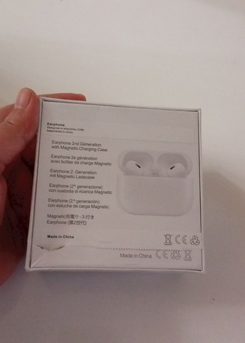 Beyaz Kablosuz Kulaklık - Görsel 2