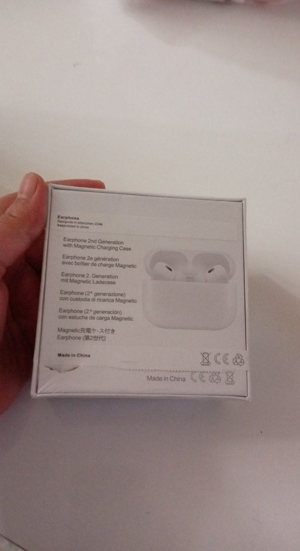 Beyaz Kablosuz Kulaklık - Görsel 2