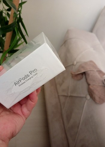 Beyaz Kablosuz Kulaklık airpods - Görsel 3