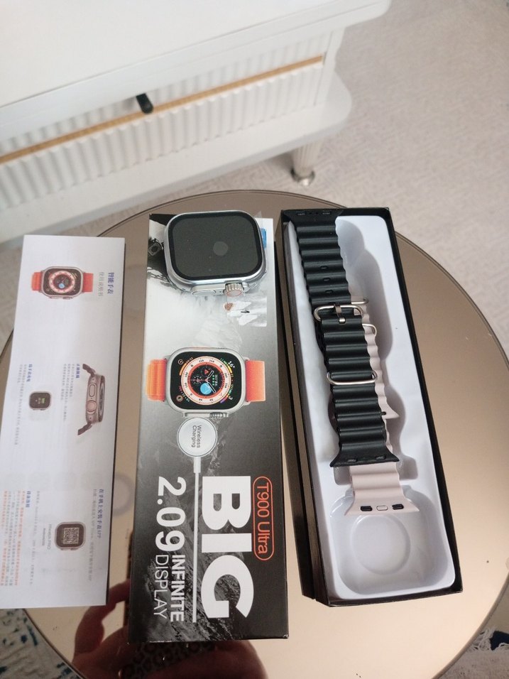 2.09 inç ekranlı siyah akıllı saat - Görsel 5