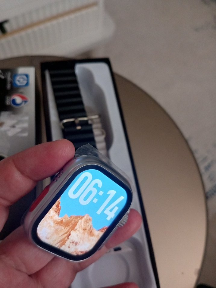 2.09 inç ekranlı siyah akıllı saat - Görsel 3