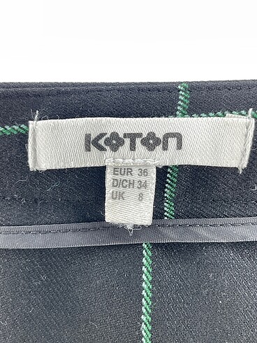 36 Beden çeşitli Renk Koton Mini Etek %70 İndirimli.
