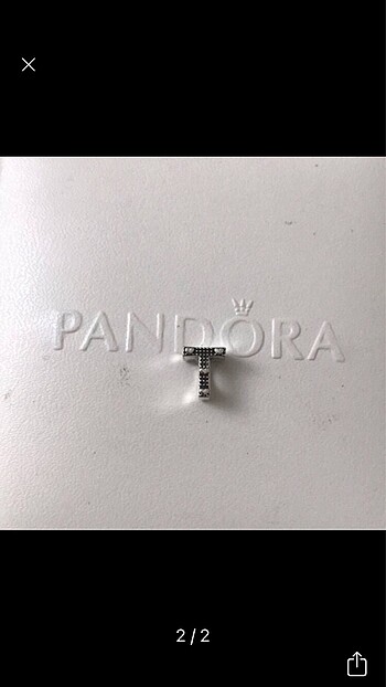Pandora Pandora tarzı charm harf