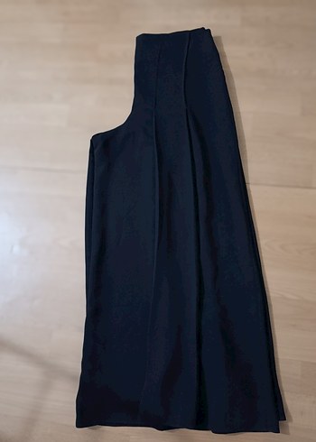 Diğer Sikligin Simgesi Siyah Yuksek Bel Maxi Etek Pantolon