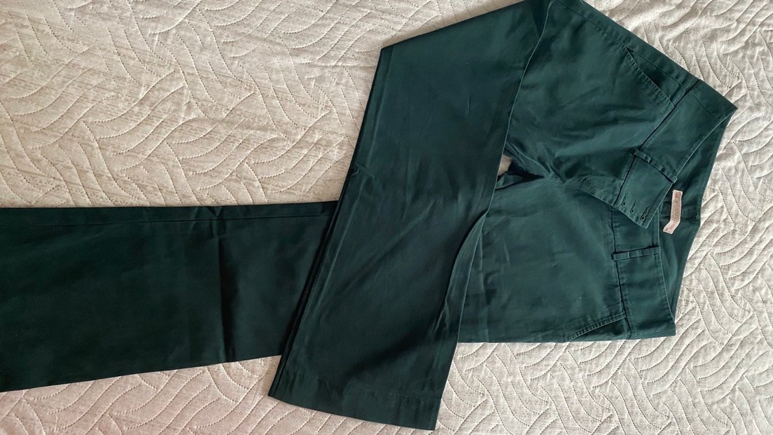 Journey Petrol Yeşili 40 Beden Geniş Paça Pantolon — görsel 6/7