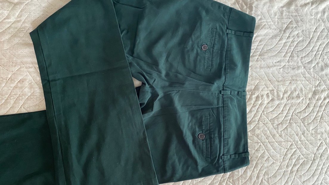 Journey Petrol Yeşili 40 Beden Geniş Paça Pantolon — görsel 4/7