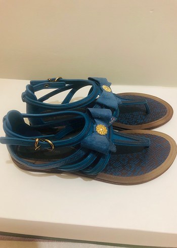 Mavi Yumuşacık sandalet - Görsel 2