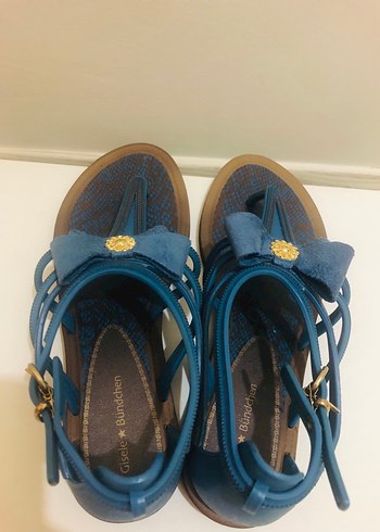 Mavi Yumuşacık sandalet - Görsel 3