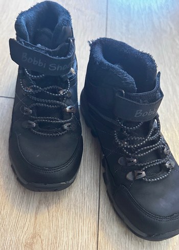 Diğer Bobbi Shoes Siyah Peluslu Kis Botu