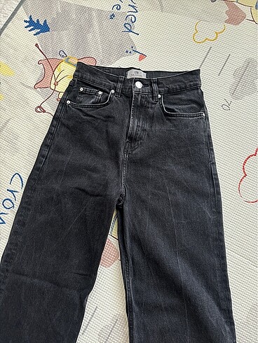 26 Beden siyah Renk Wide leg jean