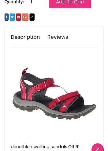 Diğer Elinde olan varsa ben ARIYORUM! Decathlon Sandalet Ayakkabı