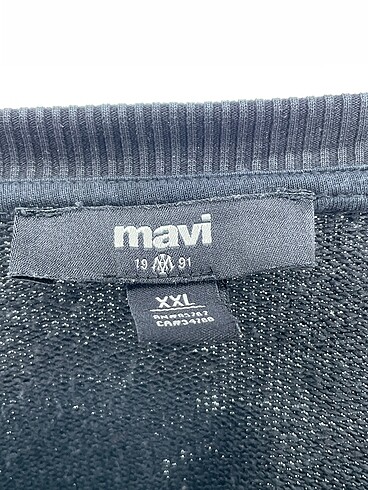 xxl Beden siyah Renk Mavi Jeans Sweatshirt %70 İndirimli.