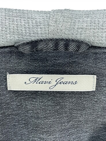 s Beden siyah Renk Mavi Jeans Kot Ceket %70 İndirimli.
