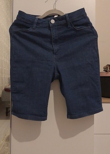 Penti Koyu Mavi Denim Bermuda Sort