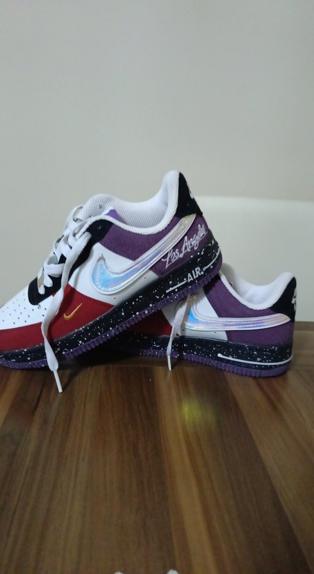 Nike Air Force 1 Renkli Bloklu Sneaker — görsel 3/3