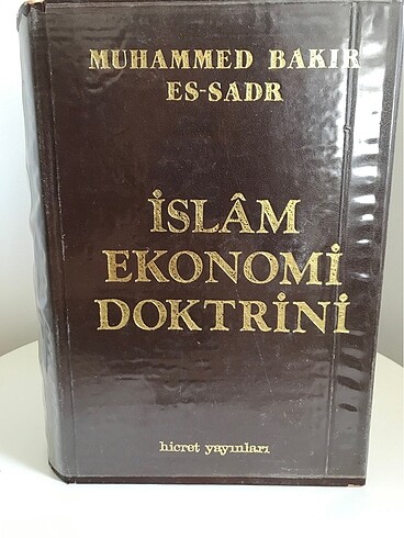 İslam Ekonomi Doktrini/ Muhammed Bakr Es Sadr