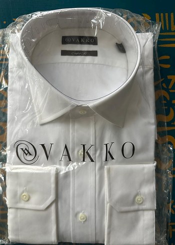 Vakko Beyaz Klasik Gomlek