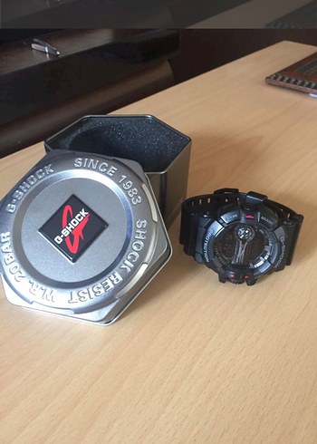 Casio G Shock Siyah Spor Saat