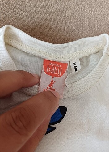 6-9 Ay Beden 2li tişört