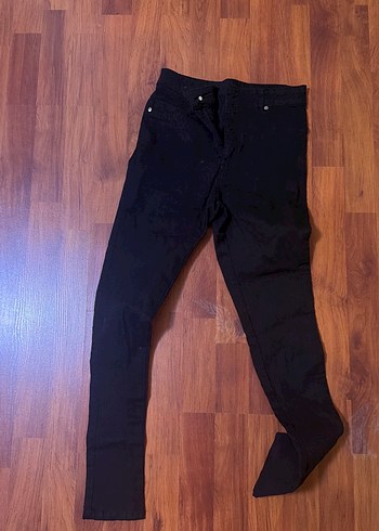 LC Waikiki Siyah Dar Kesim Jean Pantolon
