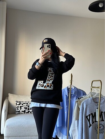 m Beden Zara L Sweatshirt