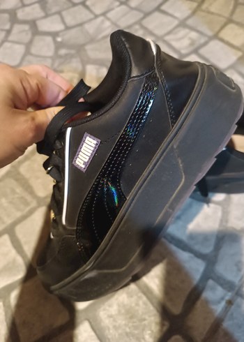 Puma Siyah Platform Sneaker