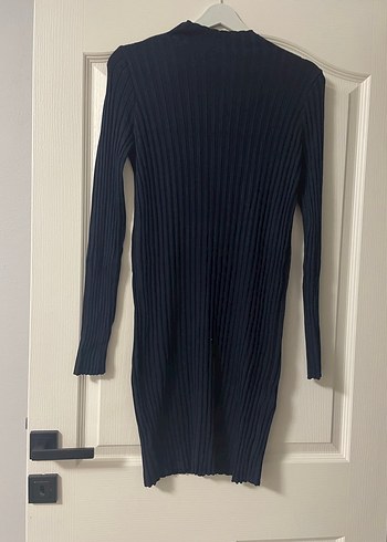 XSIDE Lacivert  Uzun Kollu Triko Elbise - Görsel 2