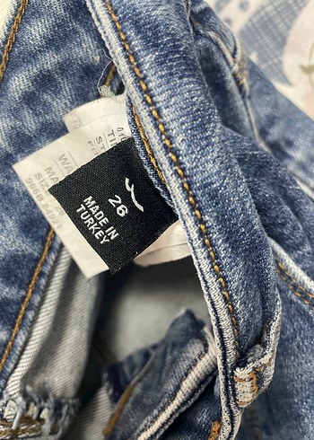 Kadın Mavi Denim Normal Boy Jean - Görsel 3