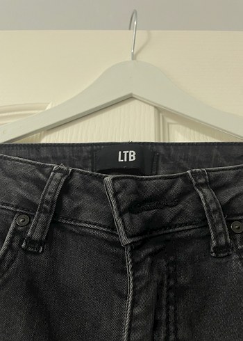 Siyah Kadın Denim Pantolon - Görsel 2