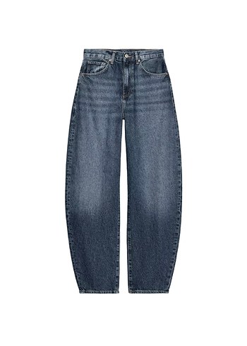 Zara Yuksek Bel Rahat Kesim Balon Jean