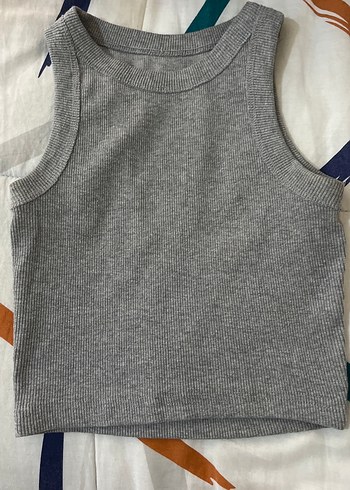 Trendyol & Milla Gri Gunluk Crop