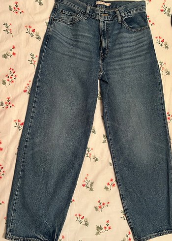 Levis Baggy Dady Easy Days Mavi Bol Kesim Denim Pantolon