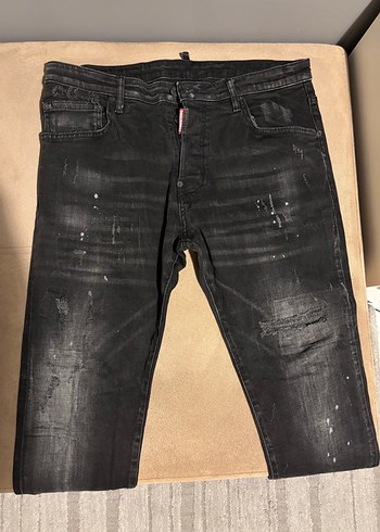 DSquared2 Siyah Yikamali Dar Kesim Jean