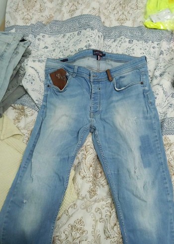 U.S Polo Assn. Acik Mavi Polo Kot Pantolon