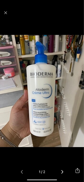Bioderma Atoderm nemlendirici krem #bioderma #krem #kuru cilt